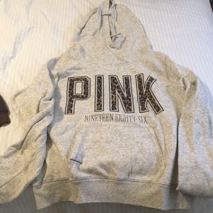 Pink hoodie